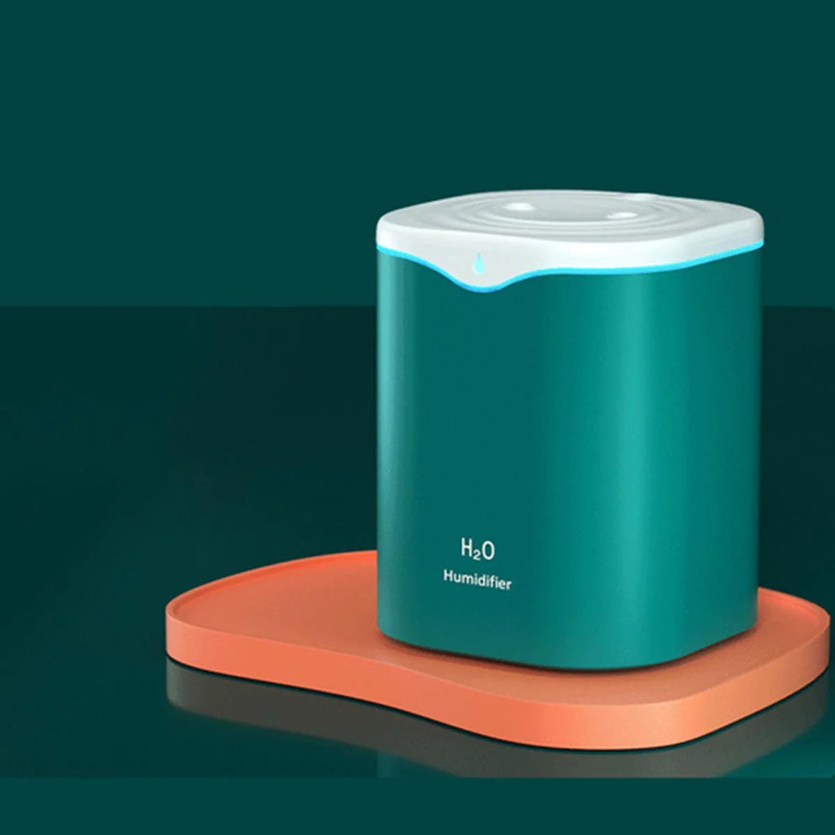67Oz Humidifier for Bedroom, Portable Silent Air Diffuser Personal Desktop Humidifie with LED , Cool Mist Humidifiers for Home,Office,Baby Room,Car