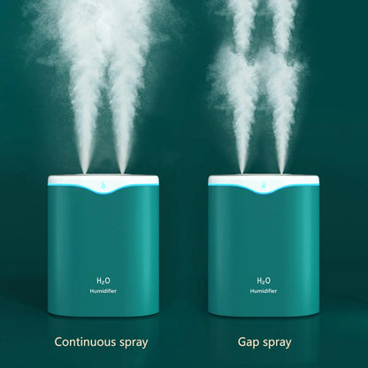 67Oz Humidifier for Bedroom, Portable Silent Air Diffuser Personal Desktop Humidifie with LED , Cool Mist Humidifiers for Home,Office,Baby Room,Car