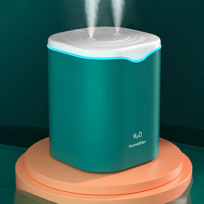 67Oz Humidifier for Bedroom, Portable Silent Air Diffuser Personal Desktop Humidifie with LED , Cool Mist Humidifiers for Home,Office,Baby Room,Car